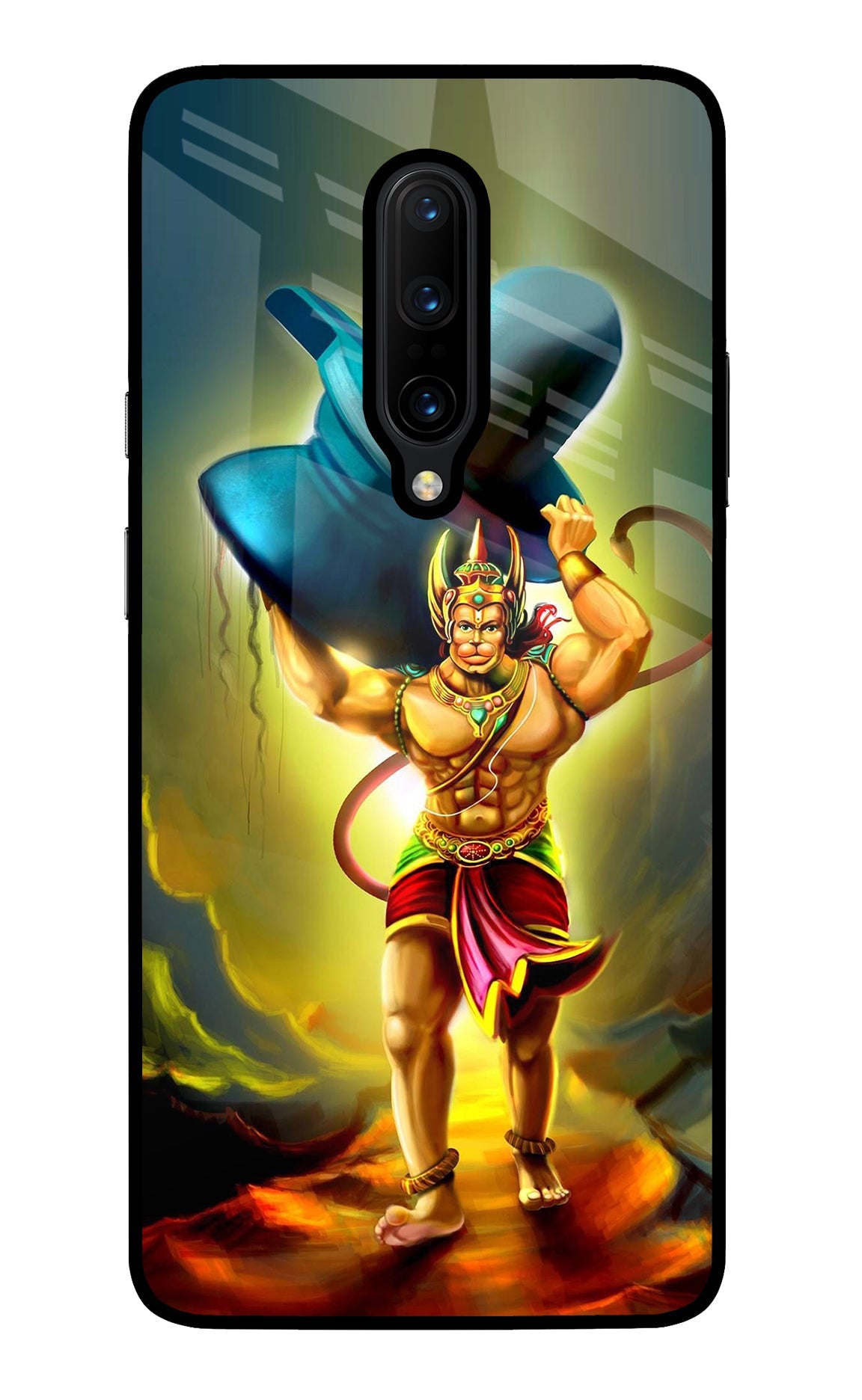 Lord Hanuman Oneplus 7 Pro Back Cover