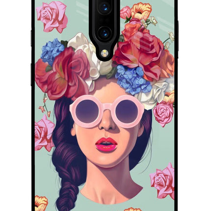 Pretty Girl Oneplus 7 Pro Glass Case