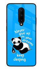 Keep Sleeping Oneplus 7 Pro Glass Case