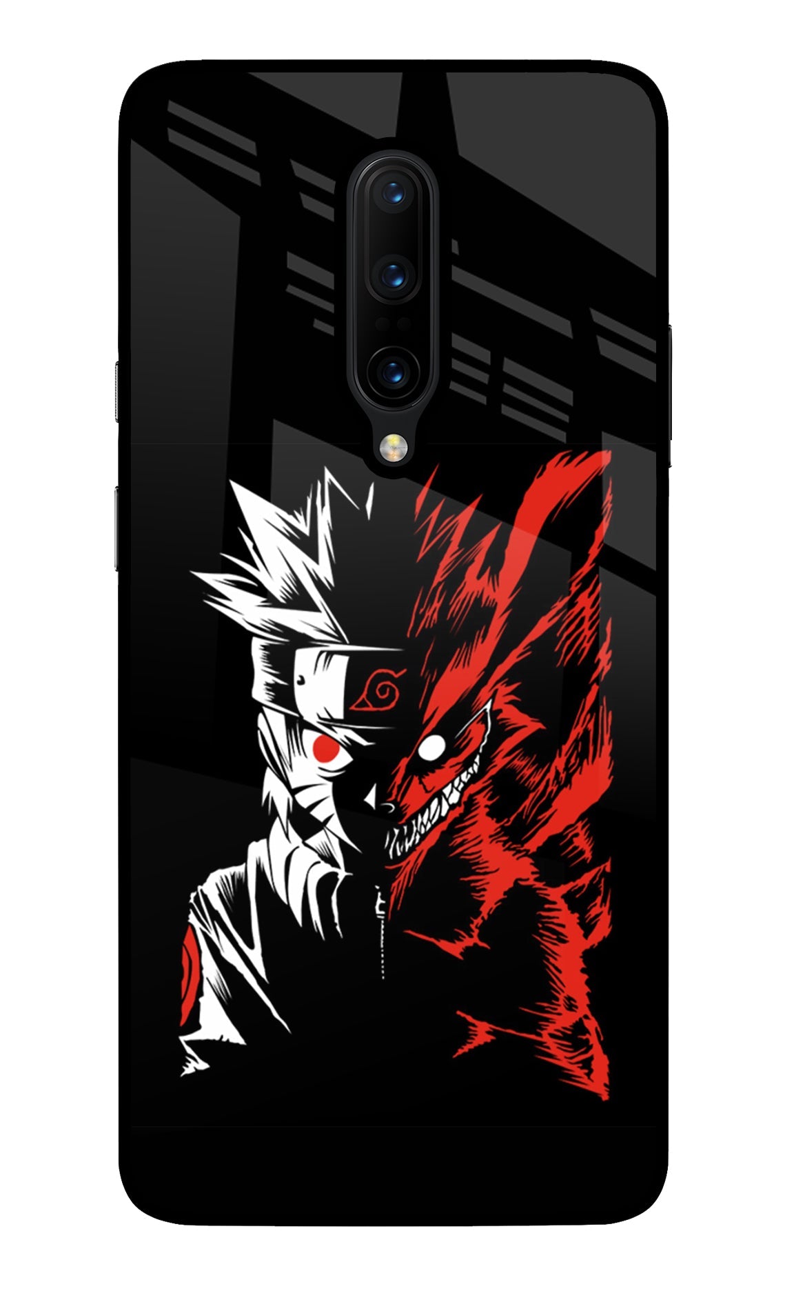 Naruto Two Face Oneplus 7 Pro Glass Case