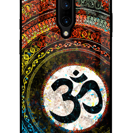 Om Cultural Oneplus 7 Pro Glass Case