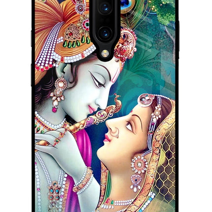 Lord Radha Krishna Oneplus 7 Pro Glass Case