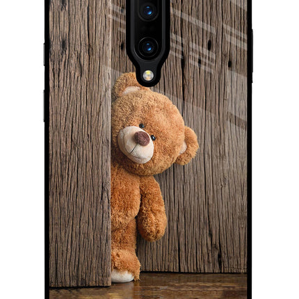 Teddy Wooden Oneplus 7 Pro Glass Case