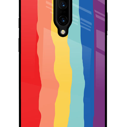 Rainbow Oneplus 7 Pro Glass Case