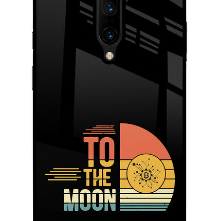 To the Moon Oneplus 7 Pro Glass Case