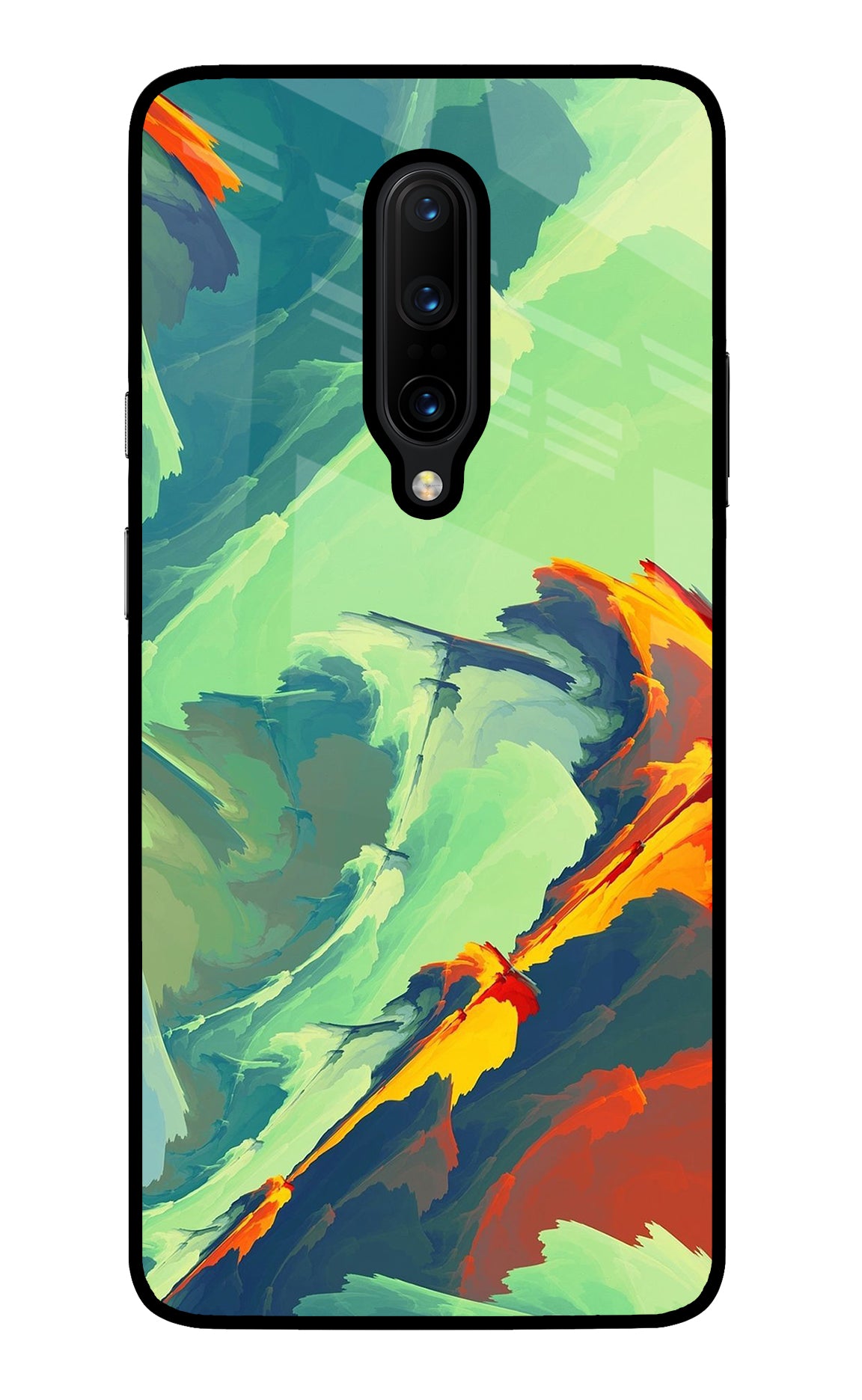 Paint Art Oneplus 7 Pro Glass Case