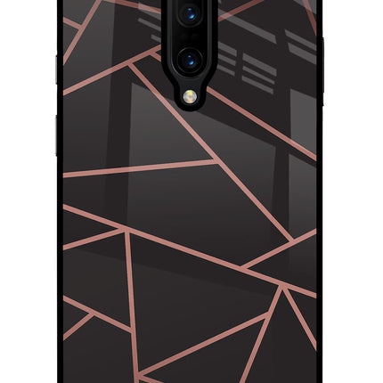 Geometric Pattern Oneplus 7 Pro Glass Case