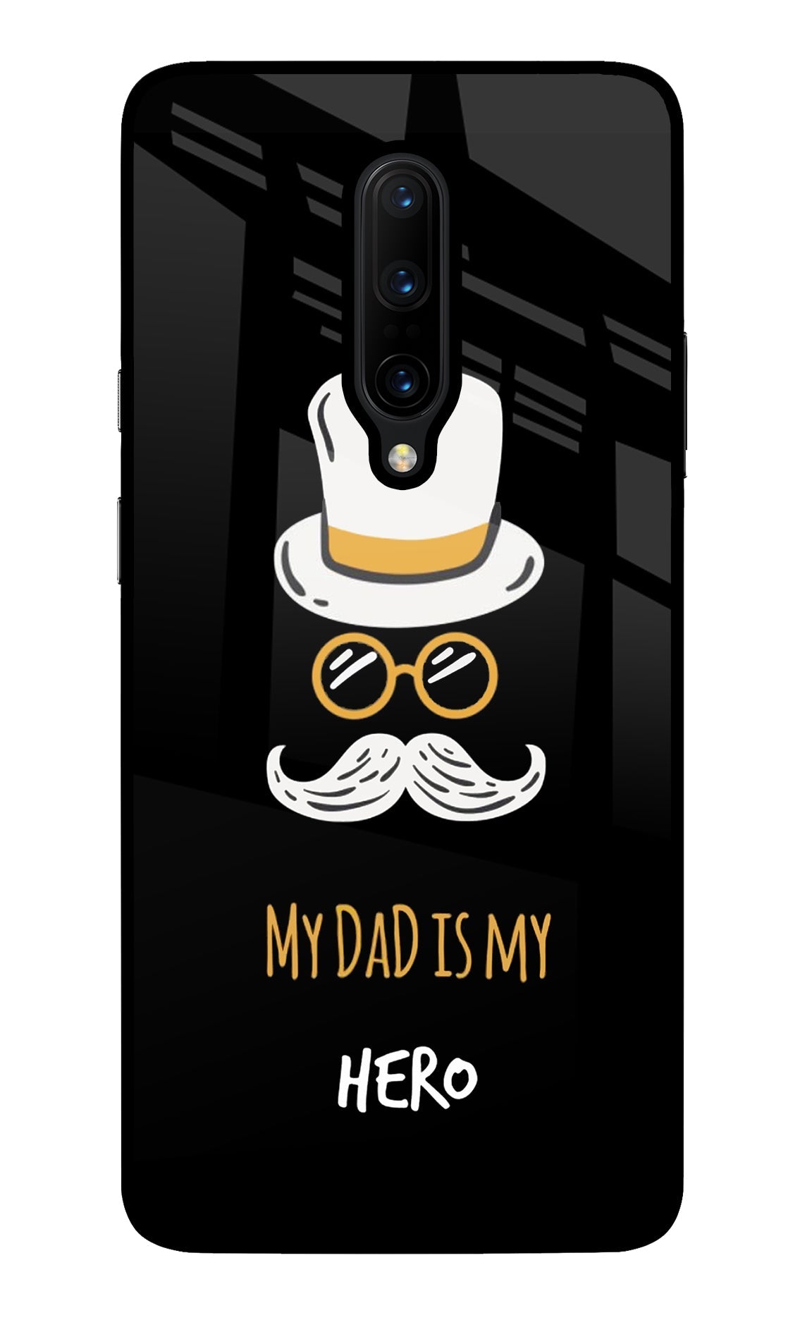 My Dad Is My Hero Oneplus 7 Pro Glass Case