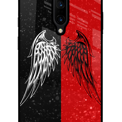 Wings Oneplus 7 Pro Glass Case