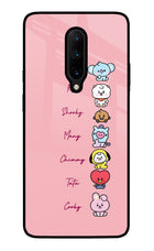 BTS names Oneplus 7 Pro Glass Case