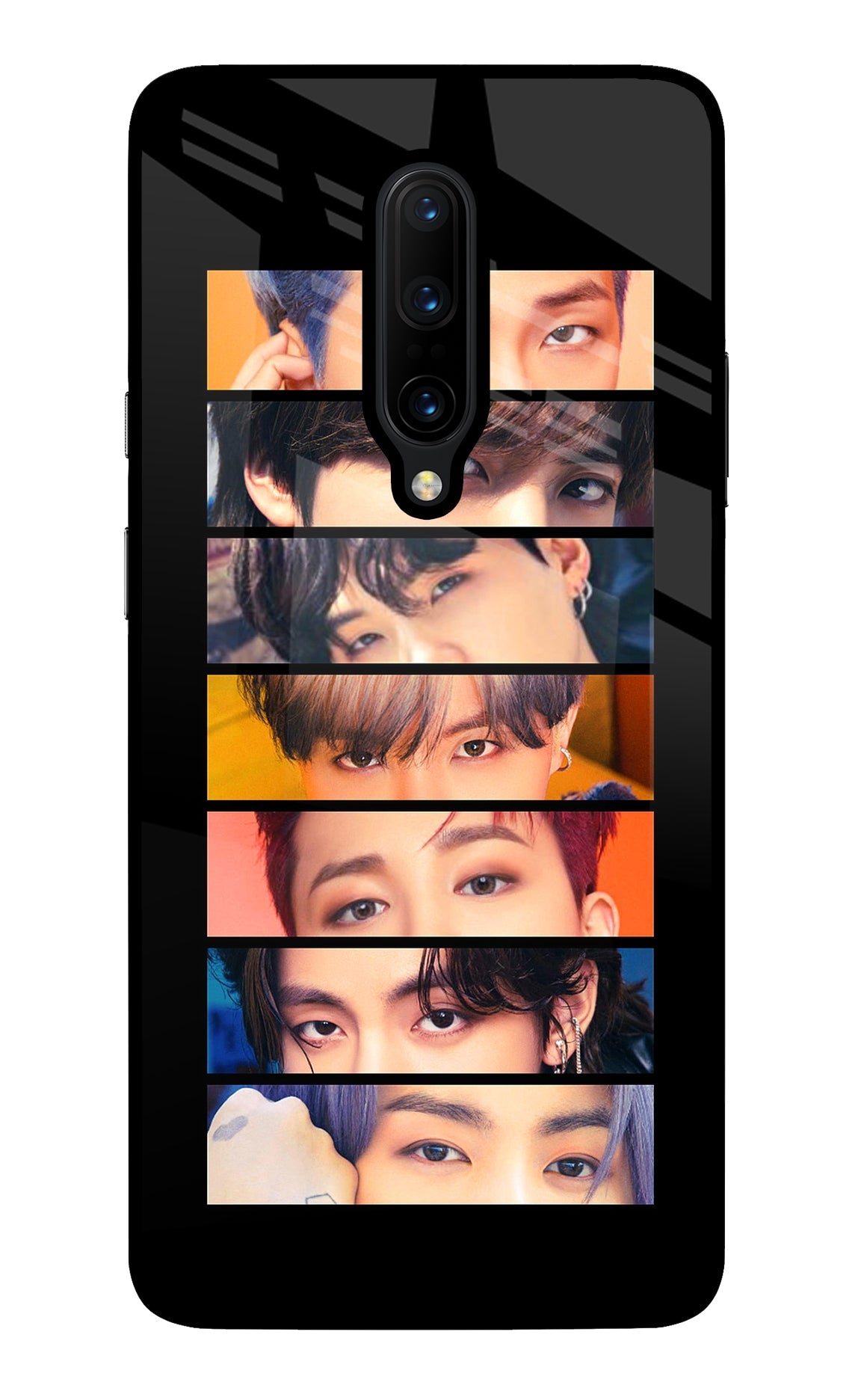 BTS Eyes Oneplus 7 Pro Glass Case