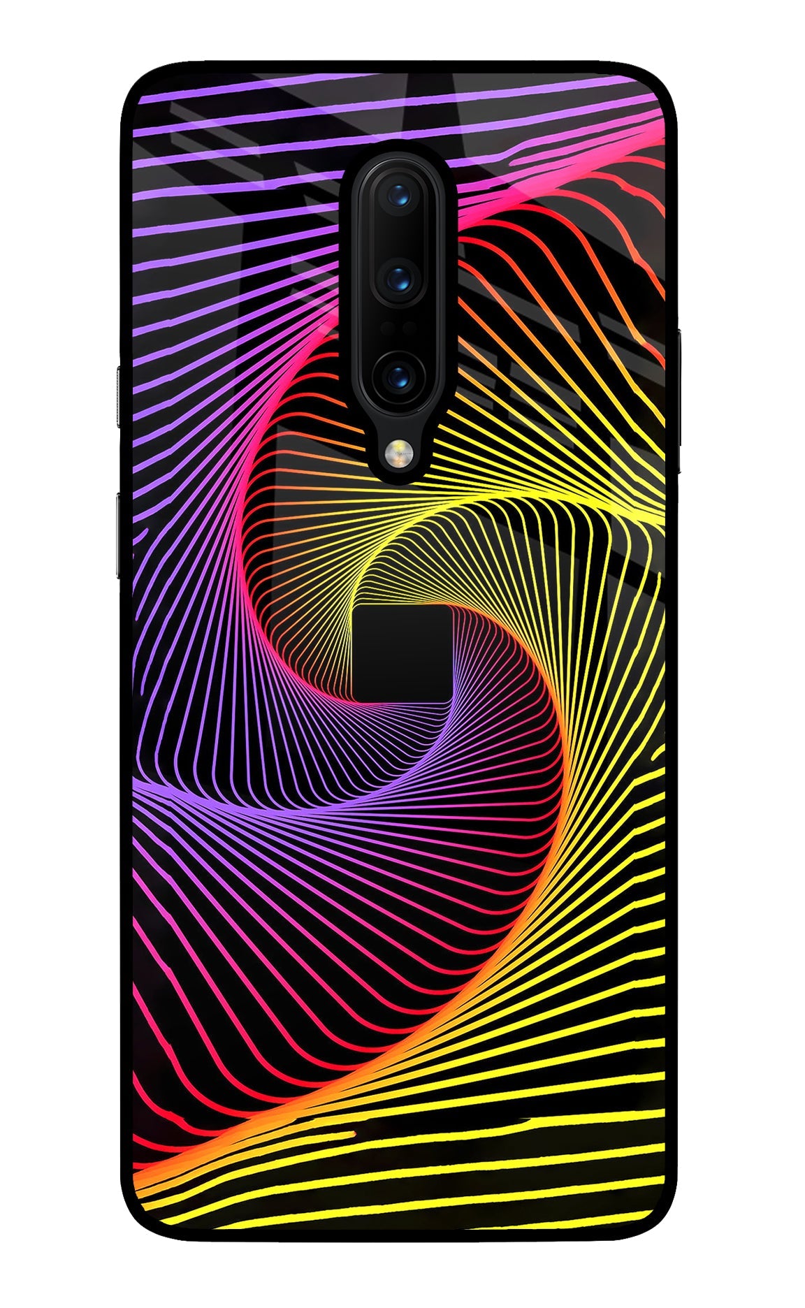 Colorful Strings Oneplus 7 Pro Back Cover