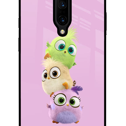 Cute Little Birds Oneplus 7 Pro Glass Case