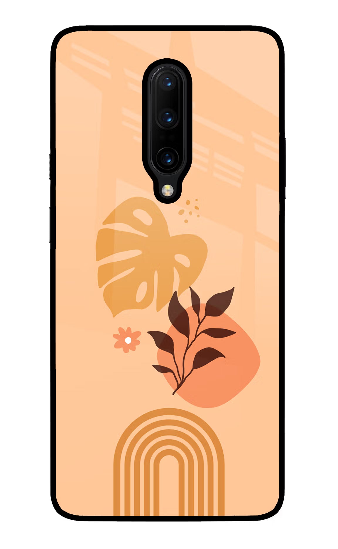 Bohemian Art Oneplus 7 Pro Glass Case Back Cover by Casekaro