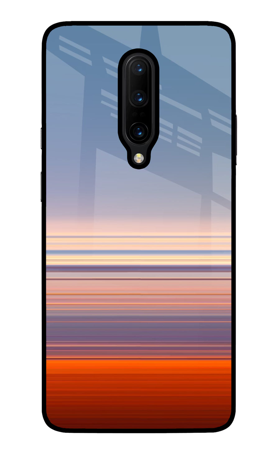 Morning Colors Oneplus 7 Pro Back Cover, Glass case