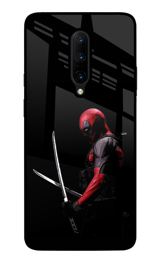 Deadpool Oneplus 7 Pro Glass Case