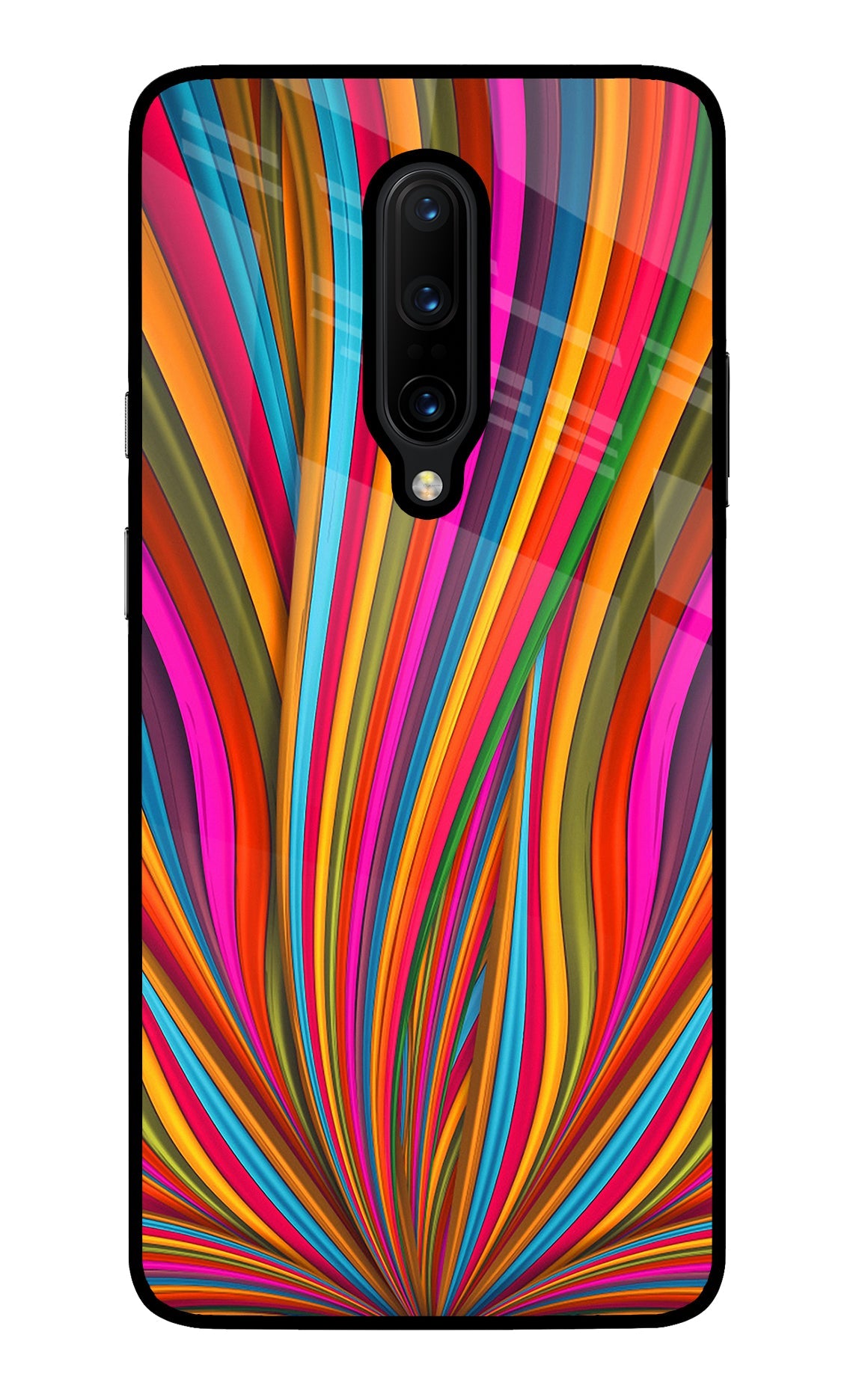 Trippy Wavy Oneplus 7 Pro Back Cover