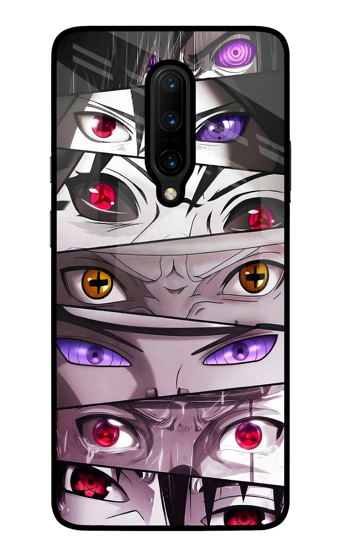Naruto Anime Oneplus 7 Pro Glass Case Back Cover by Casekaro