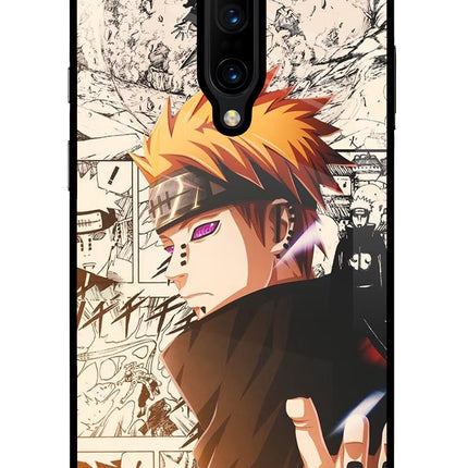Pain Anime Oneplus 7 Pro Glass Case Back Cover by Casekaro