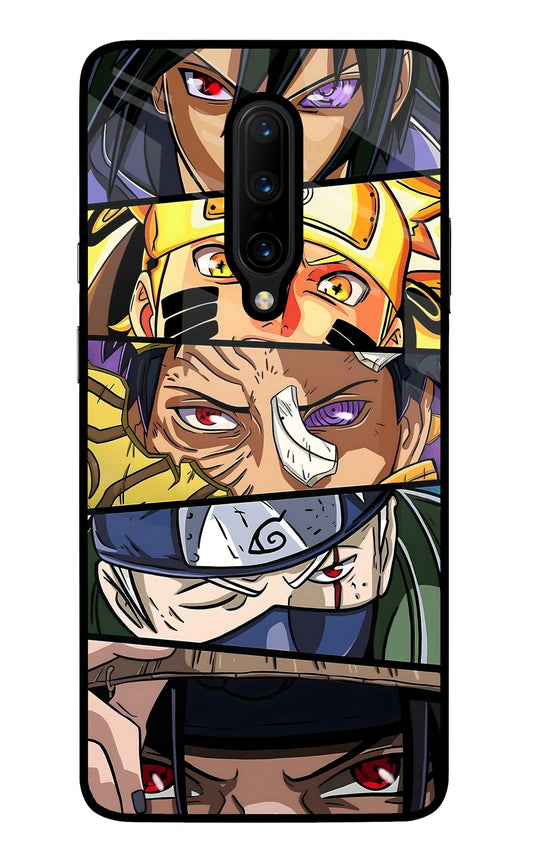 Naruto Character Oneplus 7 Pro Glass Case