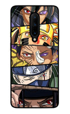 Naruto Character Oneplus 7 Pro Glass Case