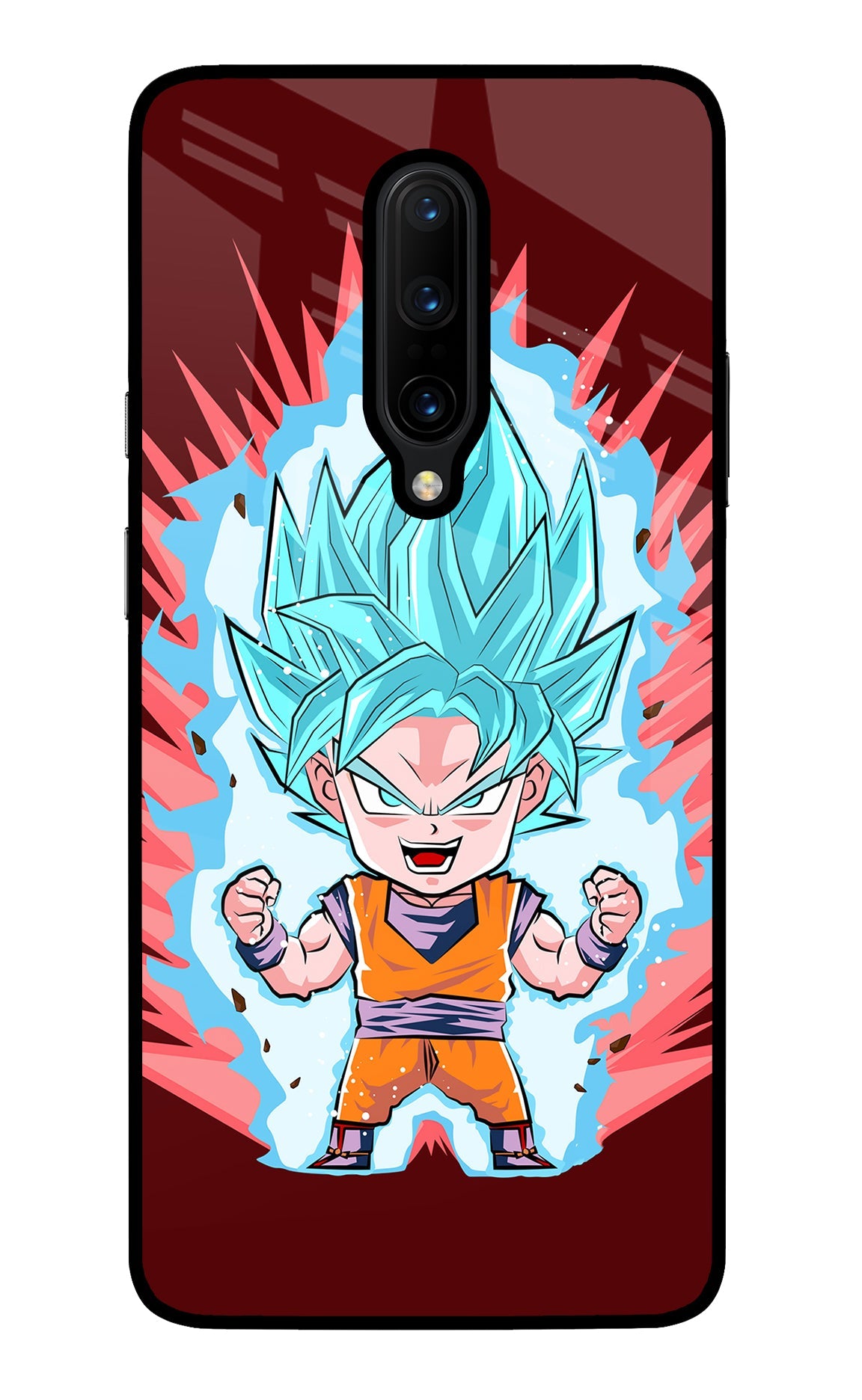 Goku Little Oneplus 7 Pro Back Cover