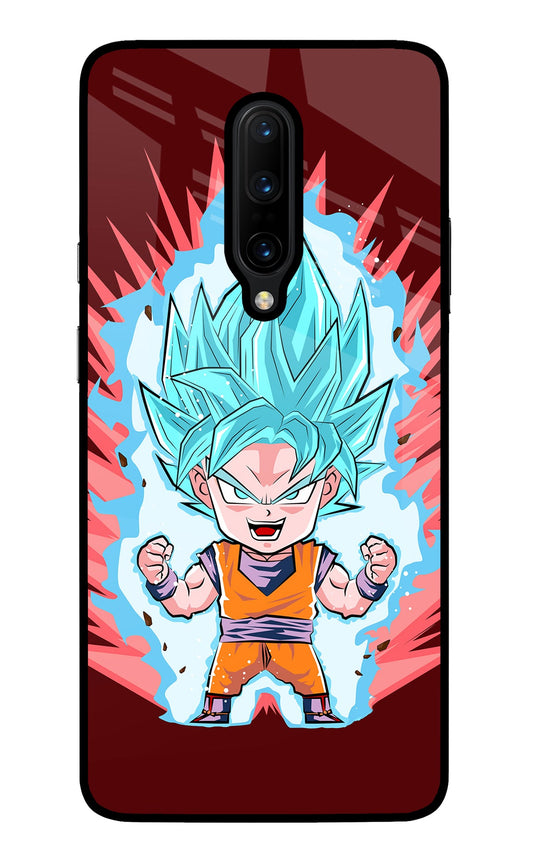 Goku Little Oneplus 7 Pro Glass Case