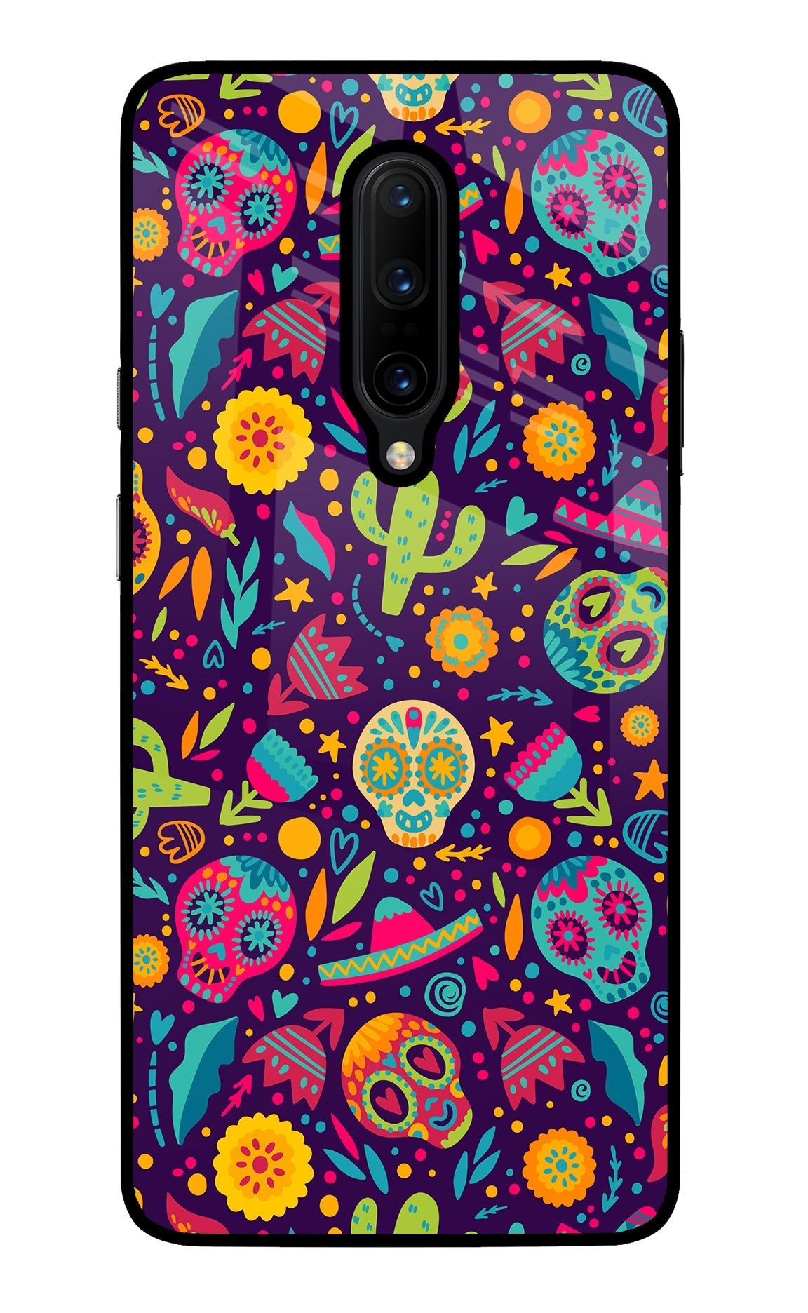 Mexican Design Oneplus 7 Pro Glass Case