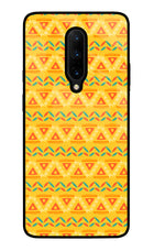 Tribal Pattern Oneplus 7 Pro Glass Case