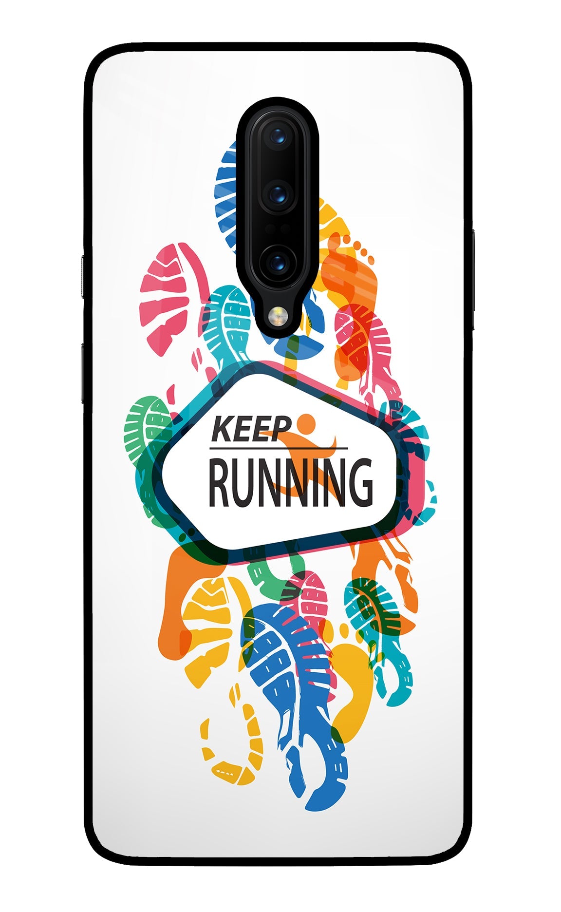 Keep Running Oneplus 7 Pro Back Cover