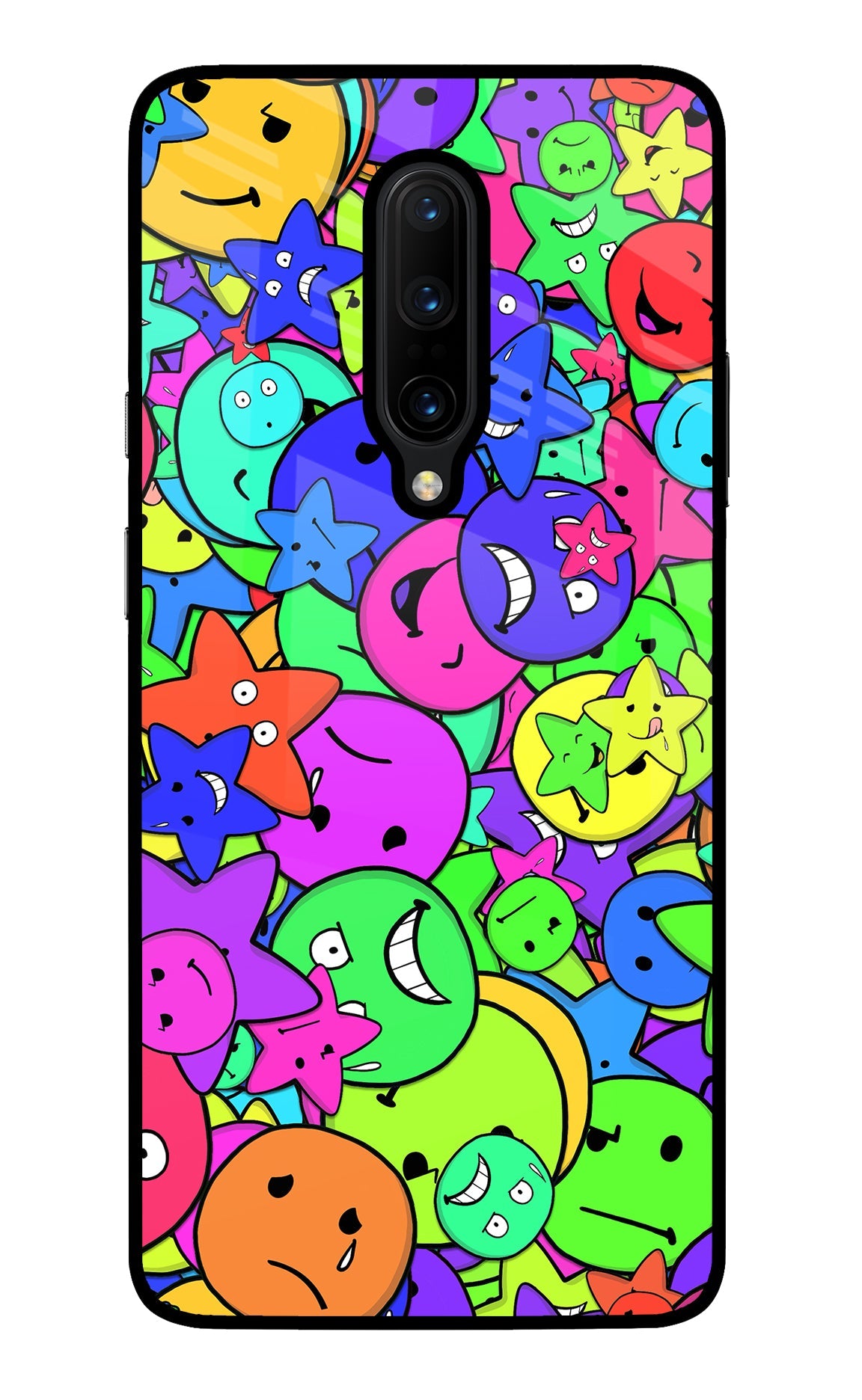 Fun Doodle Oneplus 7 Pro Back Cover