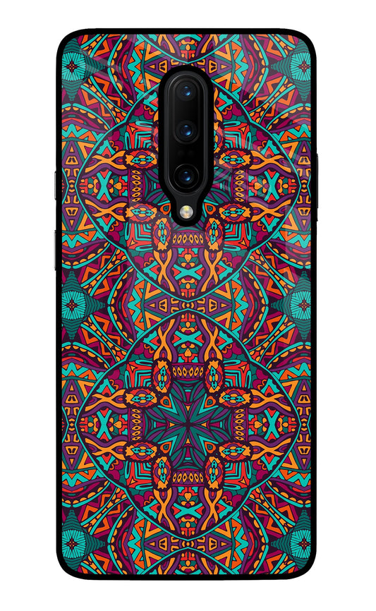 Colour Mandala Oneplus 7 Pro Glass Case