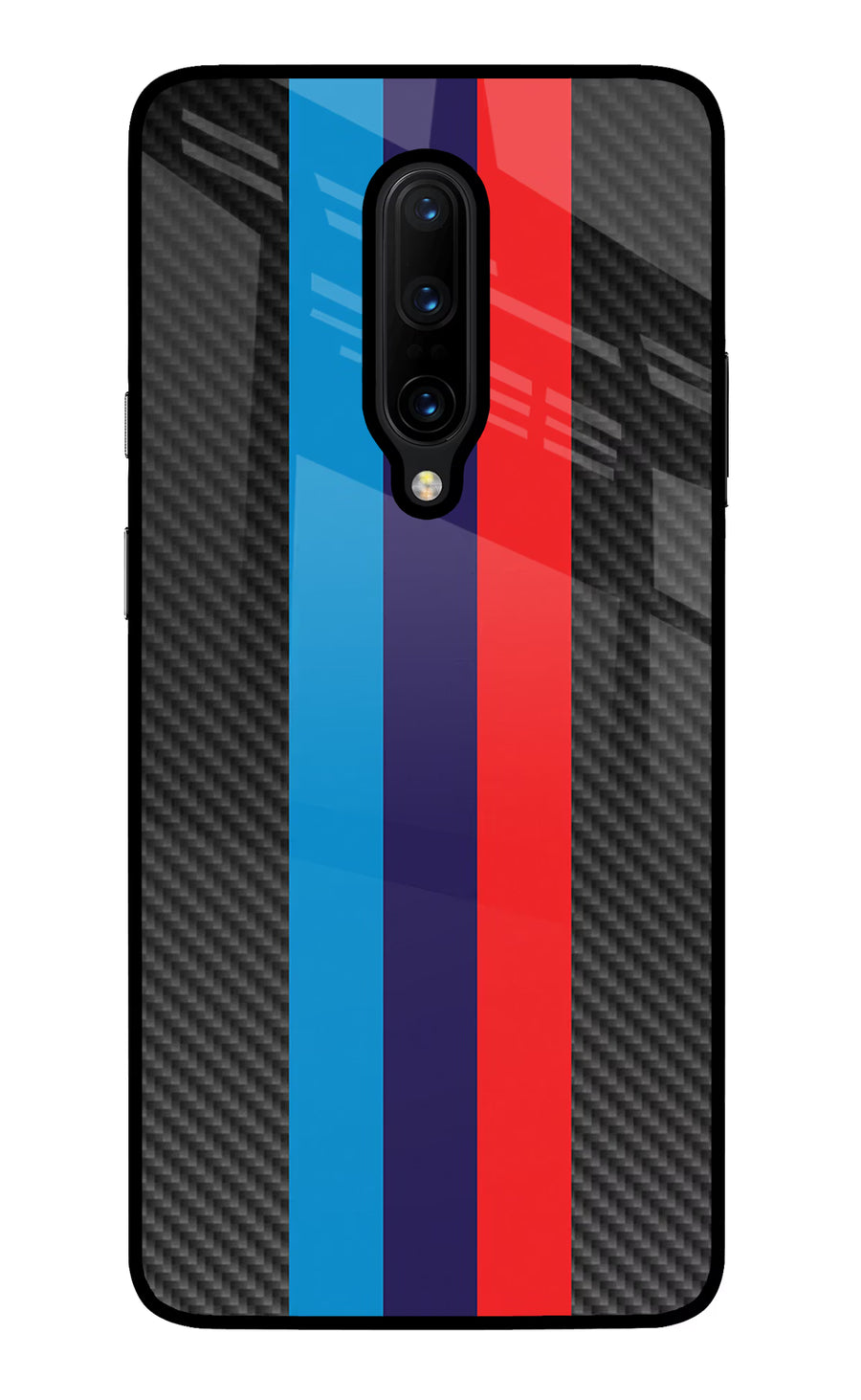 BMW Stripes Pattern Oneplus 7 Pro Back Cover, Glass case