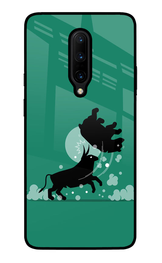 Bull Conqueror Oneplus 7 Pro Glass Case