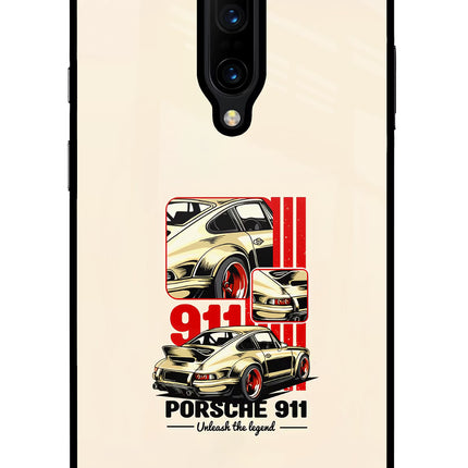 Classic Porsche 911 Oneplus 7 Pro Glass Case