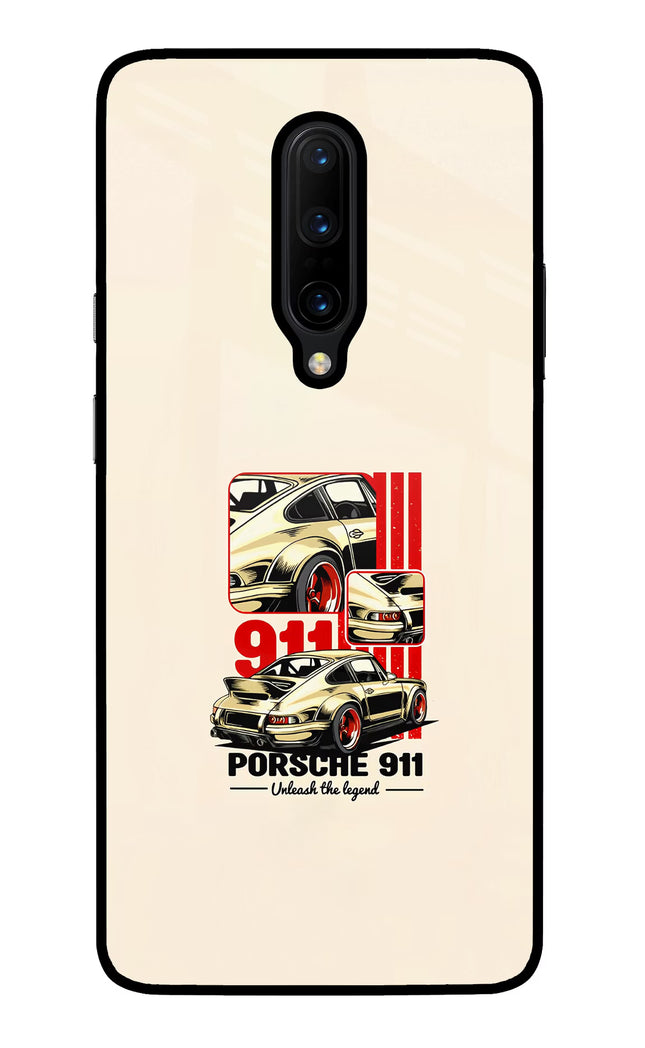 Classic Porsche 911 Oneplus 7 Pro Glass Case