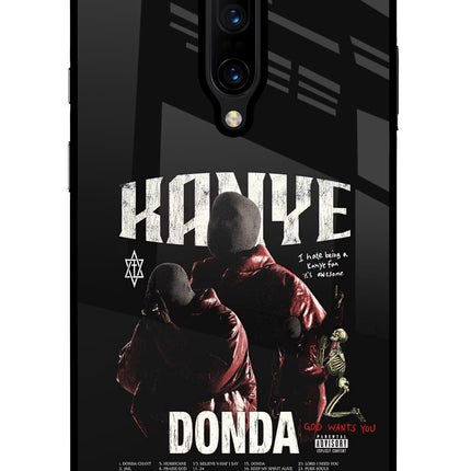 Donda Kanye West Oneplus 7 Pro Glass Case