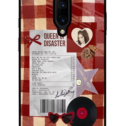 Queen of Disaster Oneplus 7 Pro Glass Case