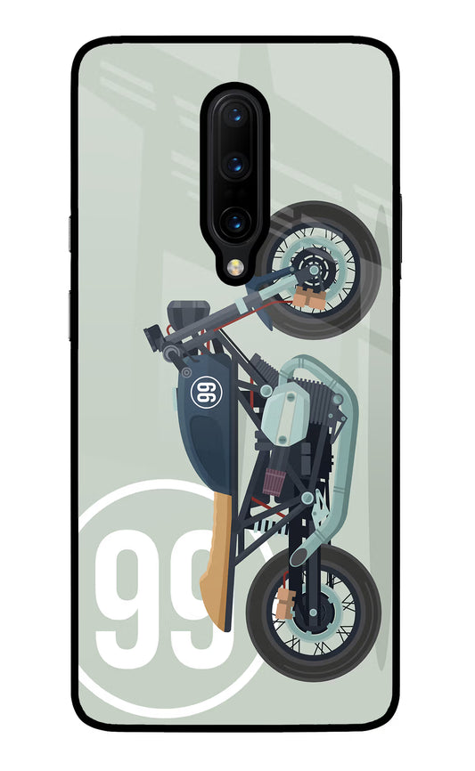 Classic Cafe Racer 99 Oneplus 7 Pro Glass Case