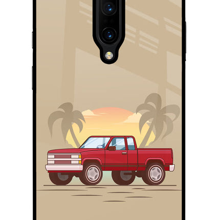 Desert Classic Drive Oneplus 7 Pro Glass Case