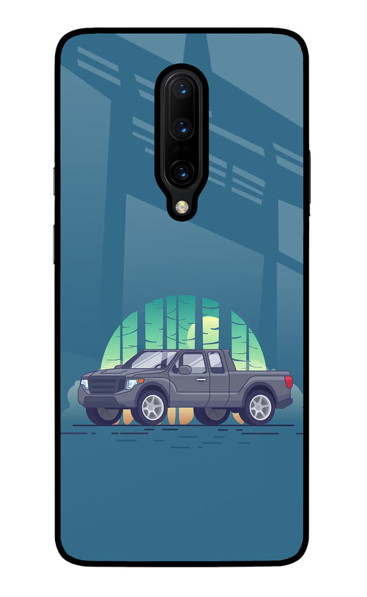 Retro Garage Vibe Oneplus 7 Pro Glass Case