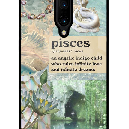 Pisces Zodiac Oneplus 7 Pro Glass Case