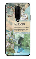 Pisces Zodiac Oneplus 7 Pro Glass Case