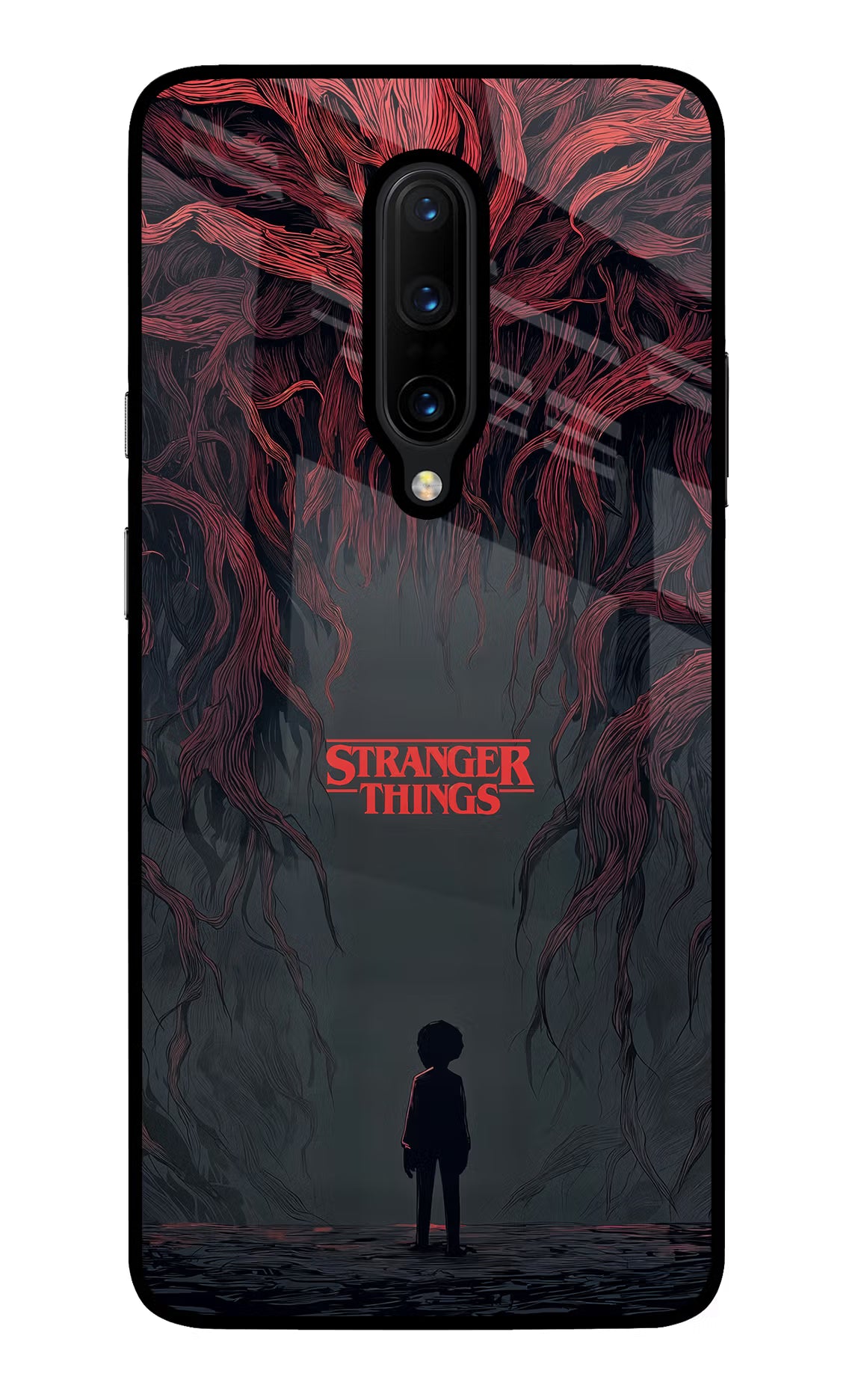 Ordinary Things Dark Side Oneplus 7 Pro Glass Case Back Cover by Casekaro
