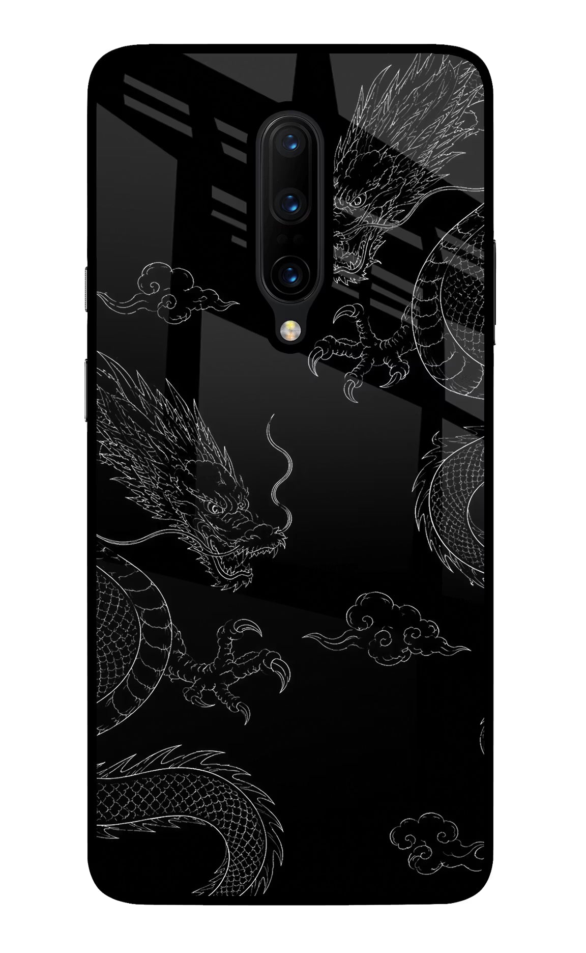 Twin Dragons Oneplus 7 Pro Glass Case