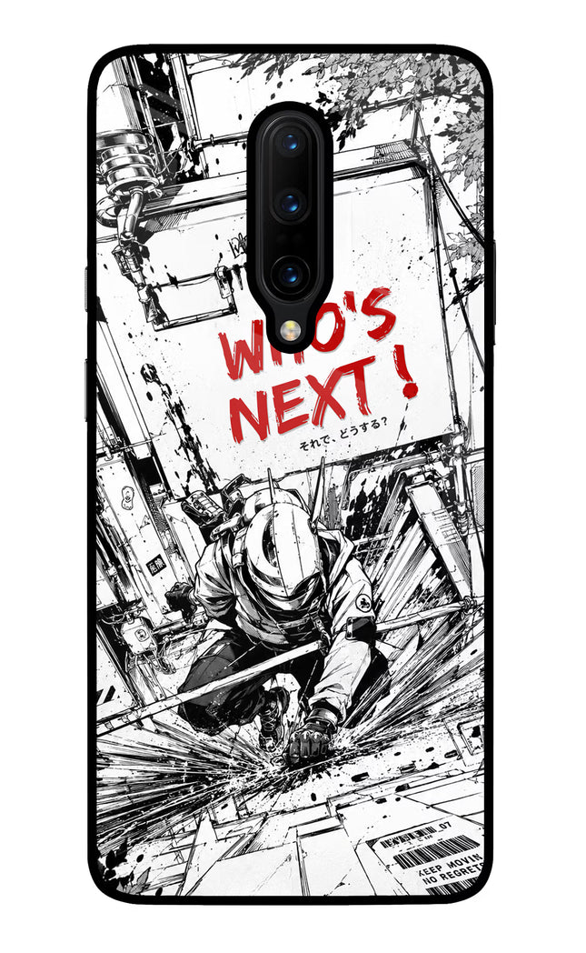 Who's Next Oneplus 7 Pro Glass Case