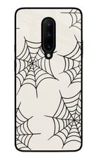 Spider Web Oneplus 7 Pro Glass Case
