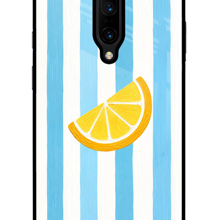 Summer Lemon Oneplus 7 Pro Glass Case