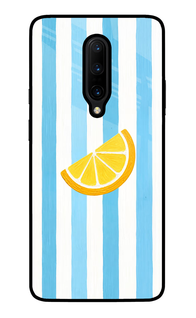 Summer Lemon Oneplus 7 Pro Glass Case