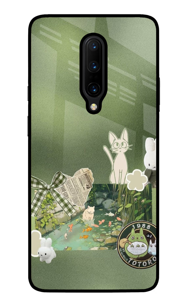 Aesthetic anime Oneplus 7 Pro Glass Case